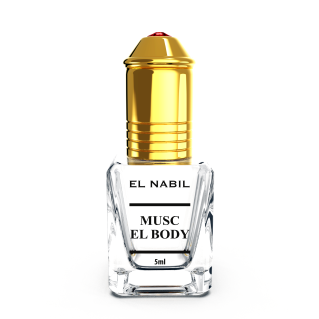 Musc El Body 5 ml - Saudi Perfumes - Sans Alcool - El Nabil