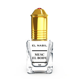 Musc El Body 5 ml - Saudi Perfumes - Sans Alcool - El Nabil