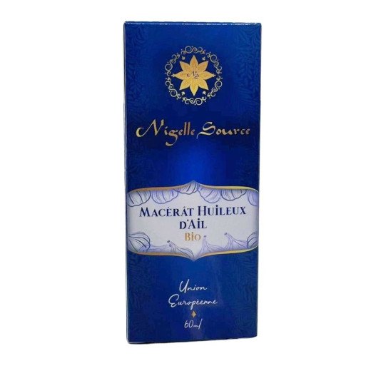 Macérat Huileux d'Ail Bio - 60 ml - Nigelle Source