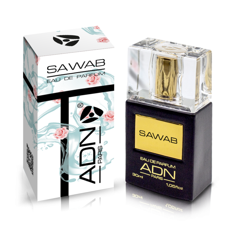 ADN Paris - ParfumSAWAB - Vaporisateur 30 ml - Fabriquer en France