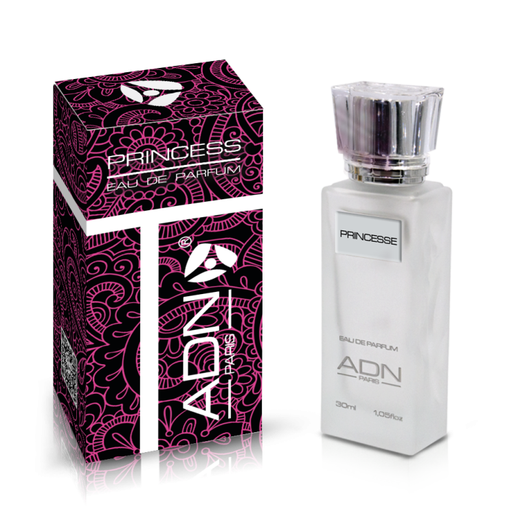 ADN Paris - ParfumPRINCESSE - Vaporisateur 30 ml - Fabriquer en France