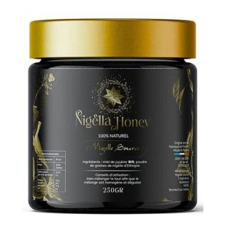 Nigella Honey : Miel de jujubier bio à la nigelle- 250g – Nigelle Source