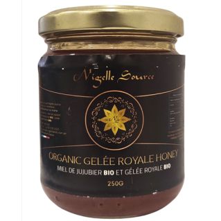 Miel de Jujubier Madagascar & Gelée Royale – 250g- Nigelle Source