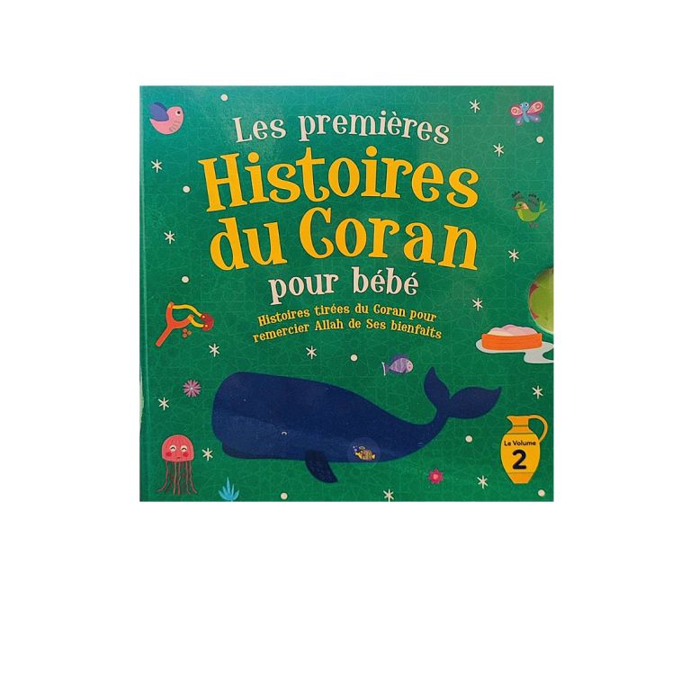 Coffret Les premières histoires du Coran pour bébé (Volume 2) -Edition Orientica