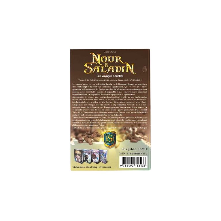 Nour et Saladin, Les voyages olfactifs (inventaire) - Tome 4 - Lyess Chacal - Oryms