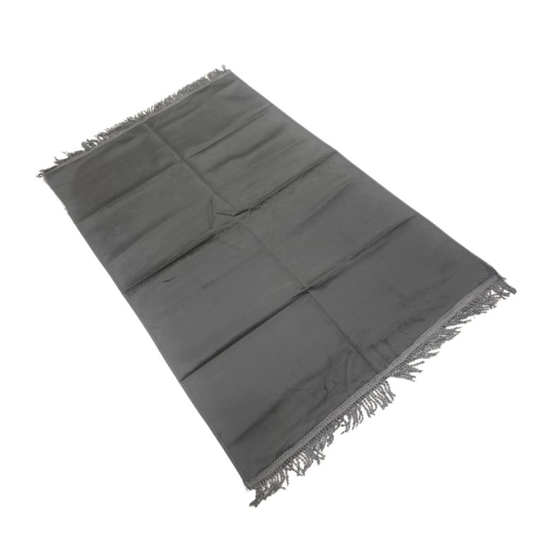 Tapis de Prière - Velours personnalisable Anthracite - Adulte - 69 x107 cm