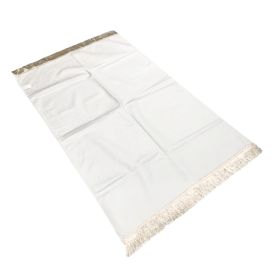 Tapis de Prière - Velours personnalisable Blanc - Adulte - 69 x107 cm