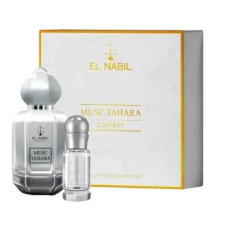 Coffret MUSC TAHARA El Nabil – Eau de Parfum 65 ml et Huile Parfumée 6 ml