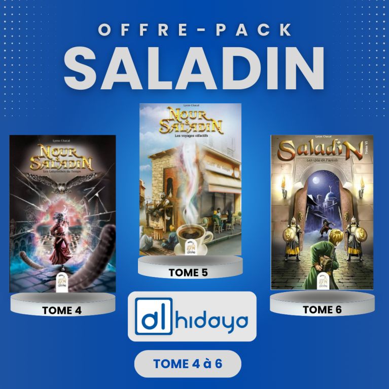 Pack Saladin - 3 Volumes : Tomes 4 à 6 - Lyess Chacal - Oryms