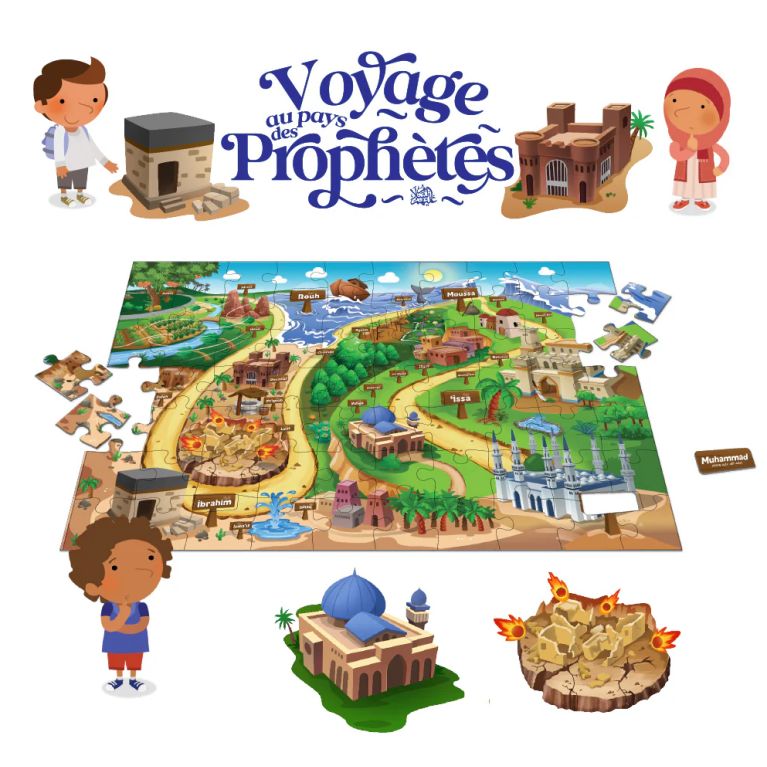 Puzzle Voyage au pays des Prophètes - Learning Roots