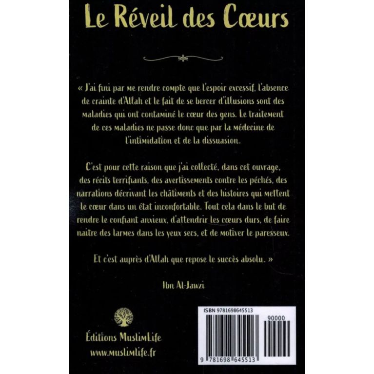 Le Réveil des Cœurs - Ibn Al-Jawzî - Editions MuslimLife