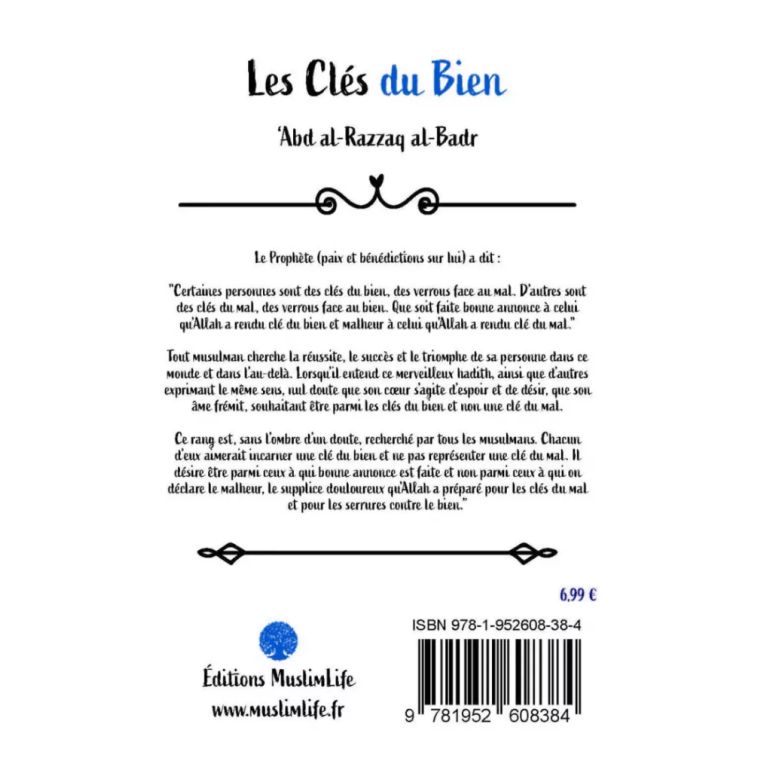 Les clés du bien - Abd al-Razzaq al-Badr - MuslimLife