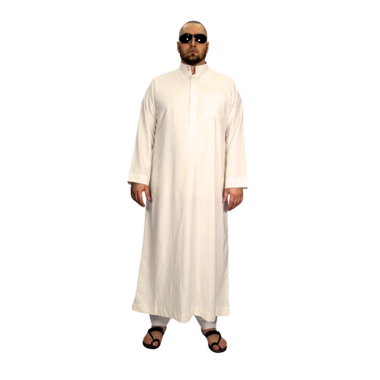 Qamis Homme Afaq - Style Haramain ou Daffah