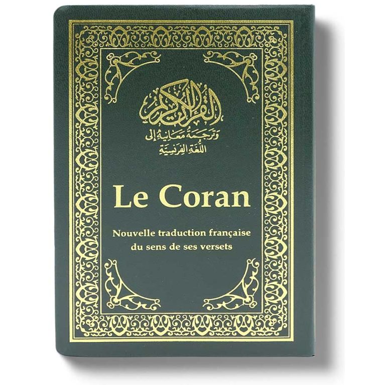 Le Coran Bilingue Poche - Vert - 12.5 x 17 cm - Edition Tawhid