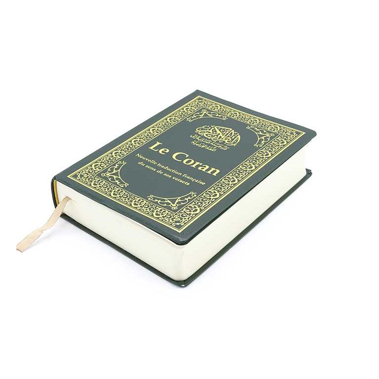 Le Coran Bilingue Poche - Vert - 12.5 x 17 cm - Edition Tawhid