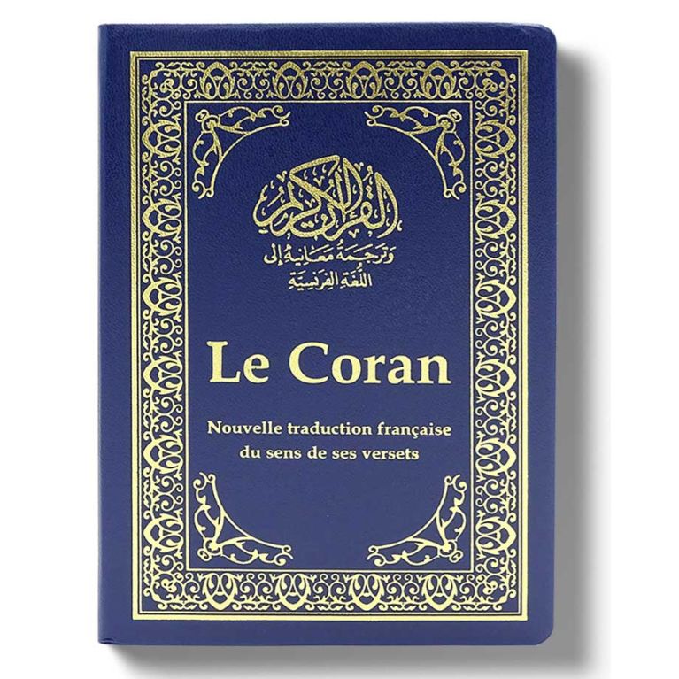 Le Coran Bilingue Poche - Bleu - 12.5 x 17 cm - Edition Tawhid