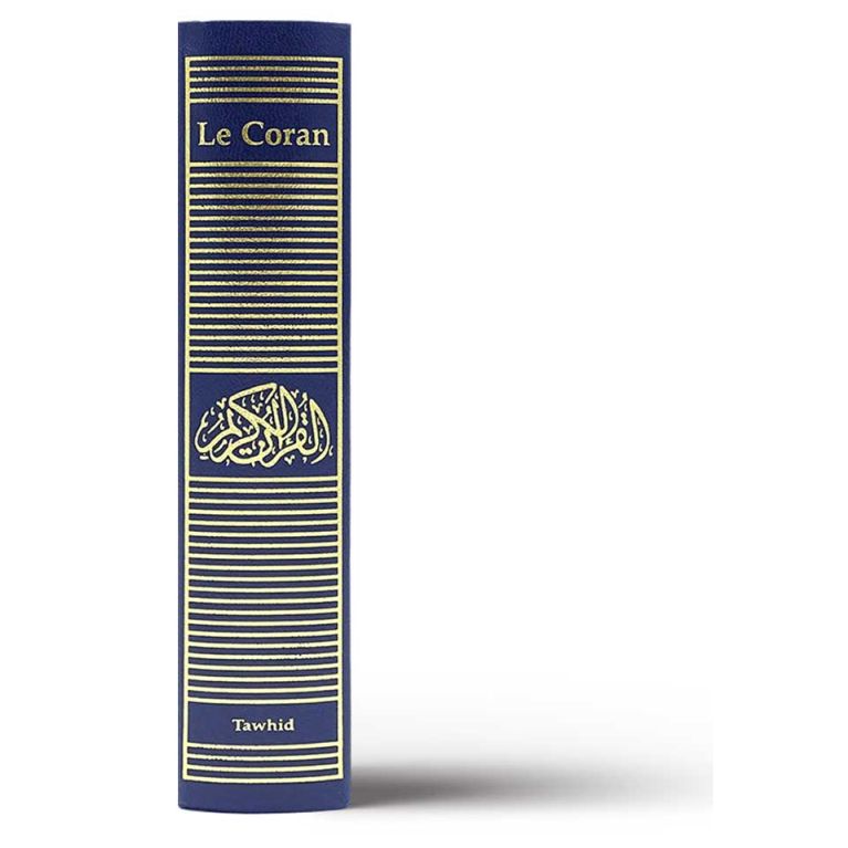 Le Coran Bilingue Poche - Bleu - 12.5 x 17 cm - Edition Tawhid