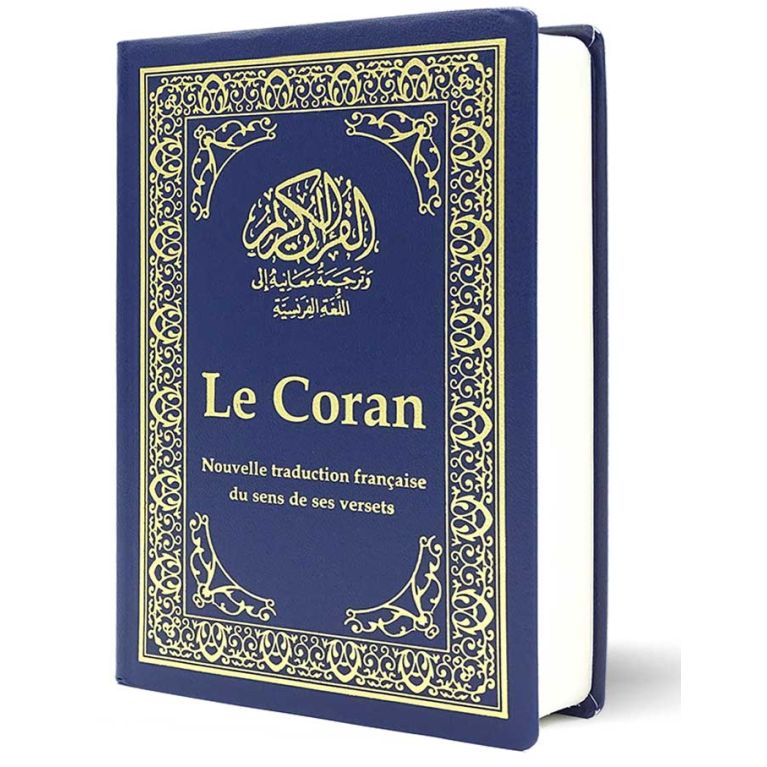 Le Coran Bilingue Poche - Bleu - 12.5 x 17 cm - Edition Tawhid