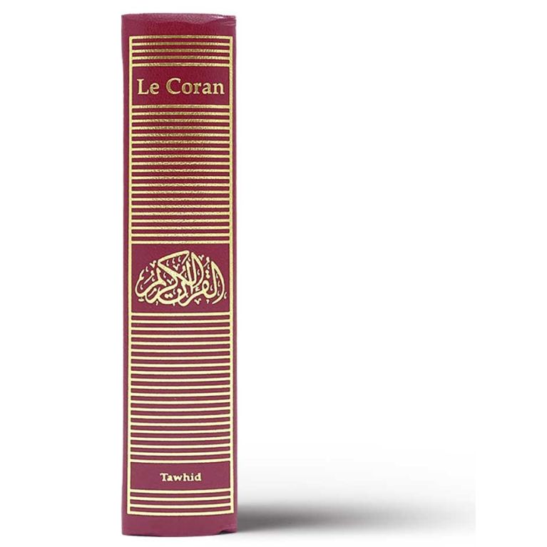 Le Coran Bilingue Poche - Rouge - 12.5 x 17 cm - Edition Tawhid