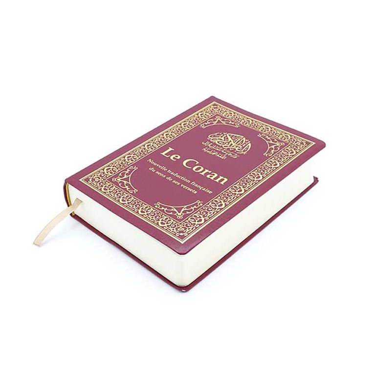 Le Coran Bilingue Poche - Rouge - 12.5 x 17 cm - Edition Tawhid