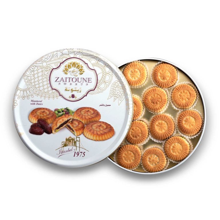 Maamoul aux Dattes 500g - Coffret Sablés Prestige - Zaitoune