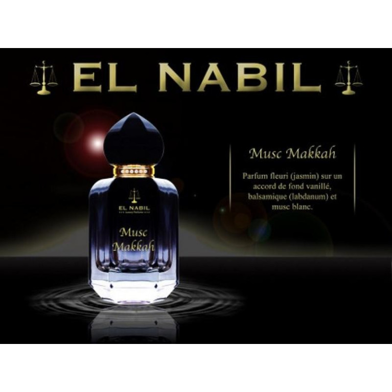 Musc Makkah - Eau de Parfum : Homme - Spray - El Nabil - 50ml