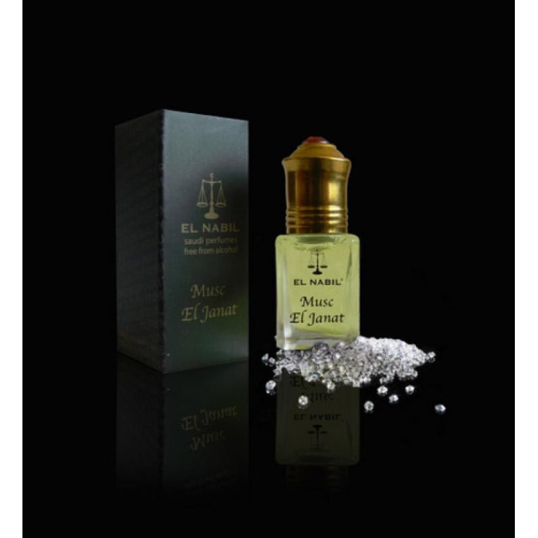 Musc El Janat 5 ml - Saudi Perfumes - Sans Alcool - El Nabil