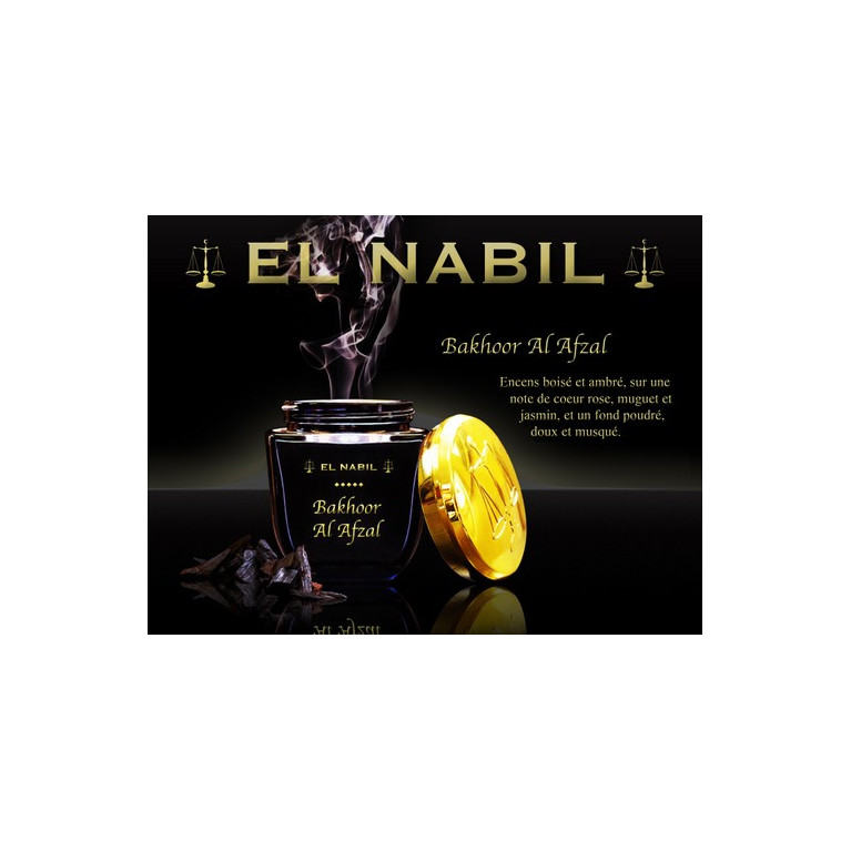 Bakhour Al Afzal - El Nabil - 60 gr